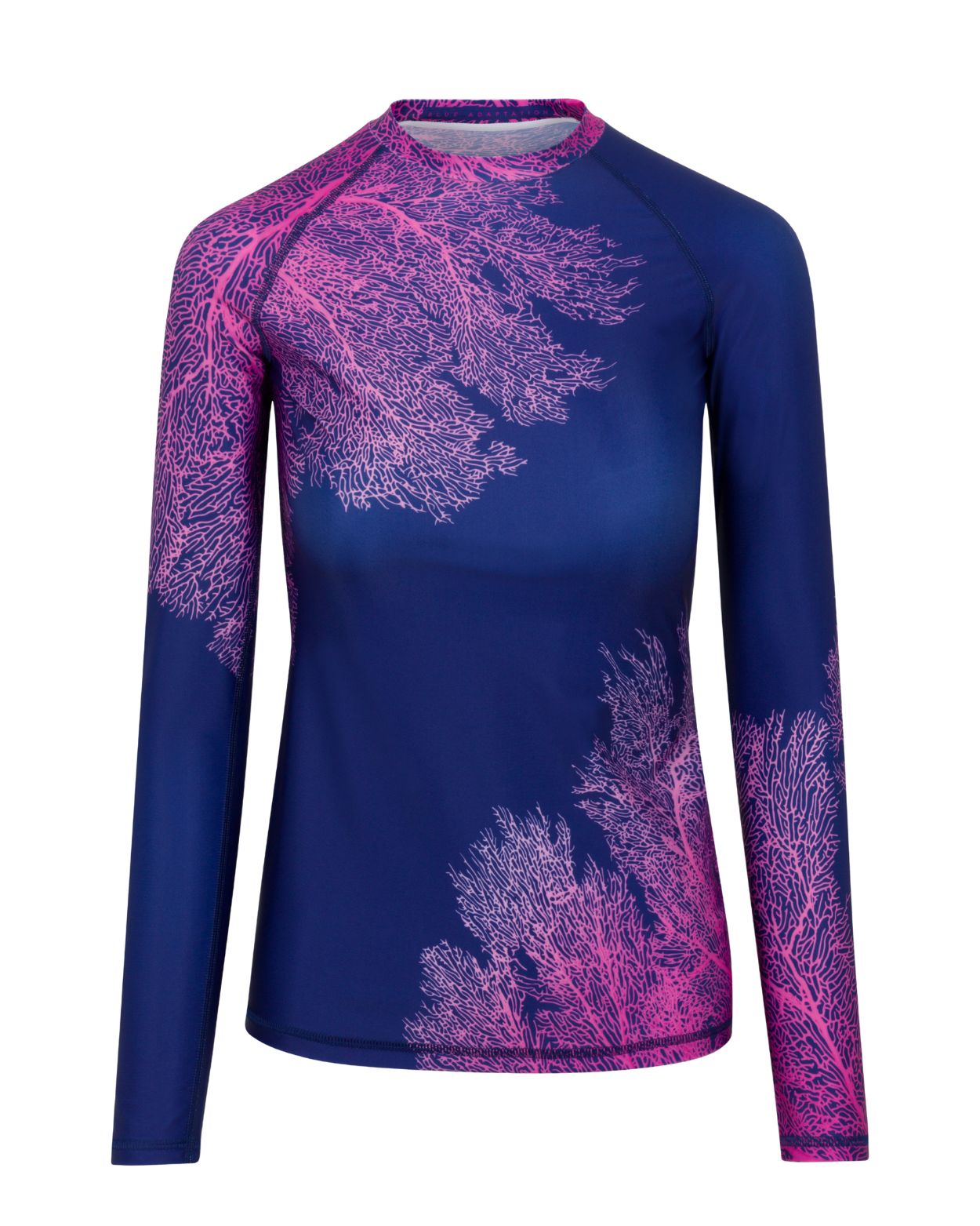 coral sea fan scuba diving rash guard