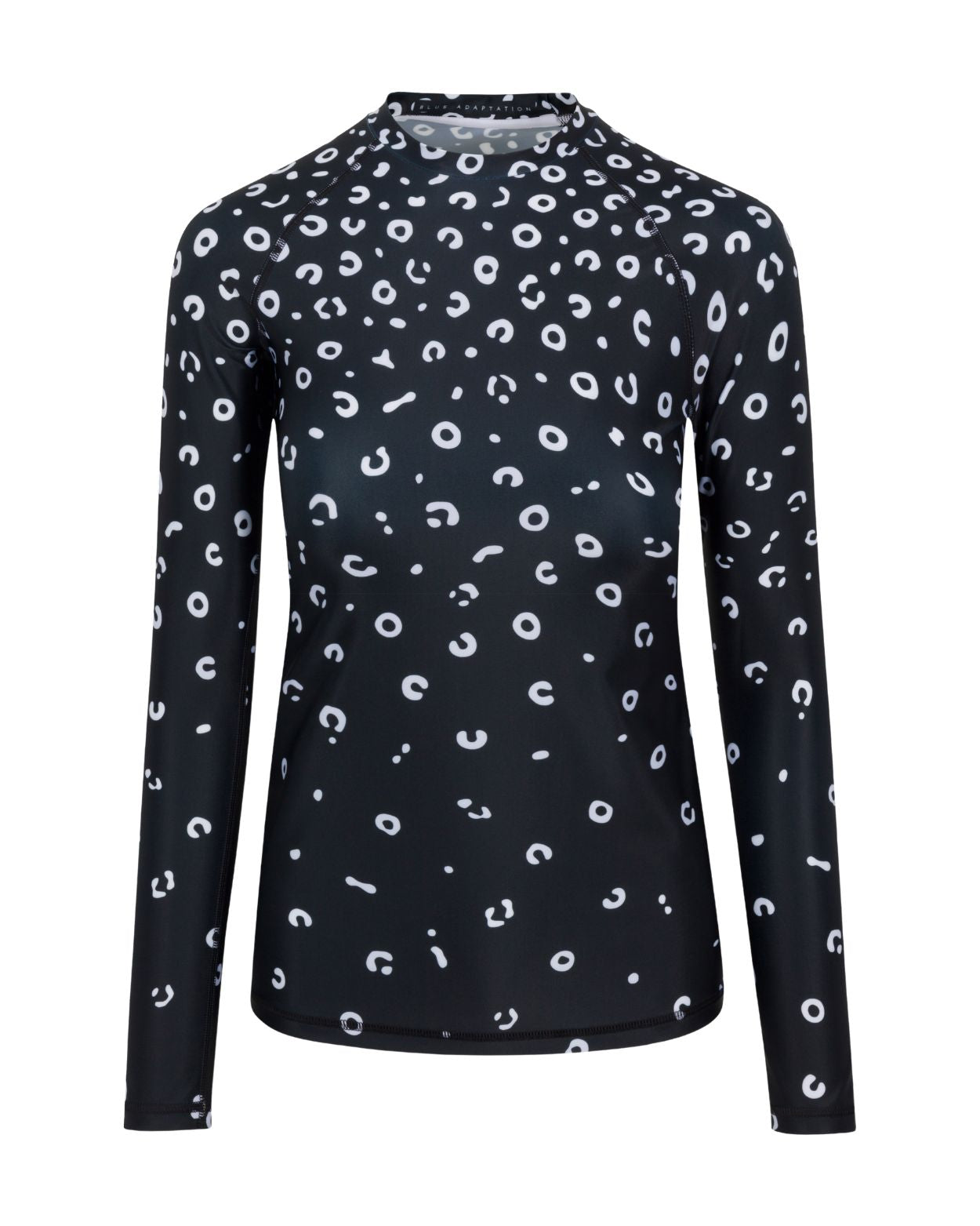 long sleeve spotted eagle ray scuba diving rash guard