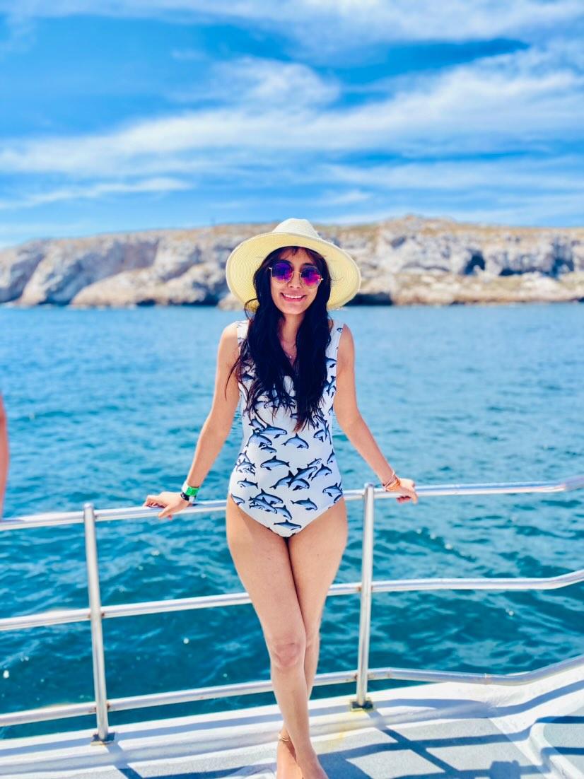 save the vaquita porpoise swimsuit