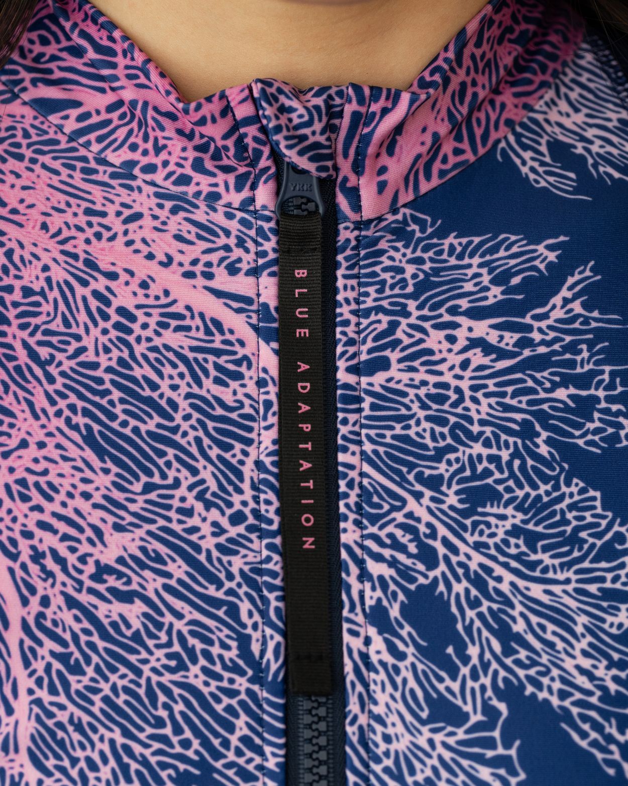 ocean swimsuit with front zipper