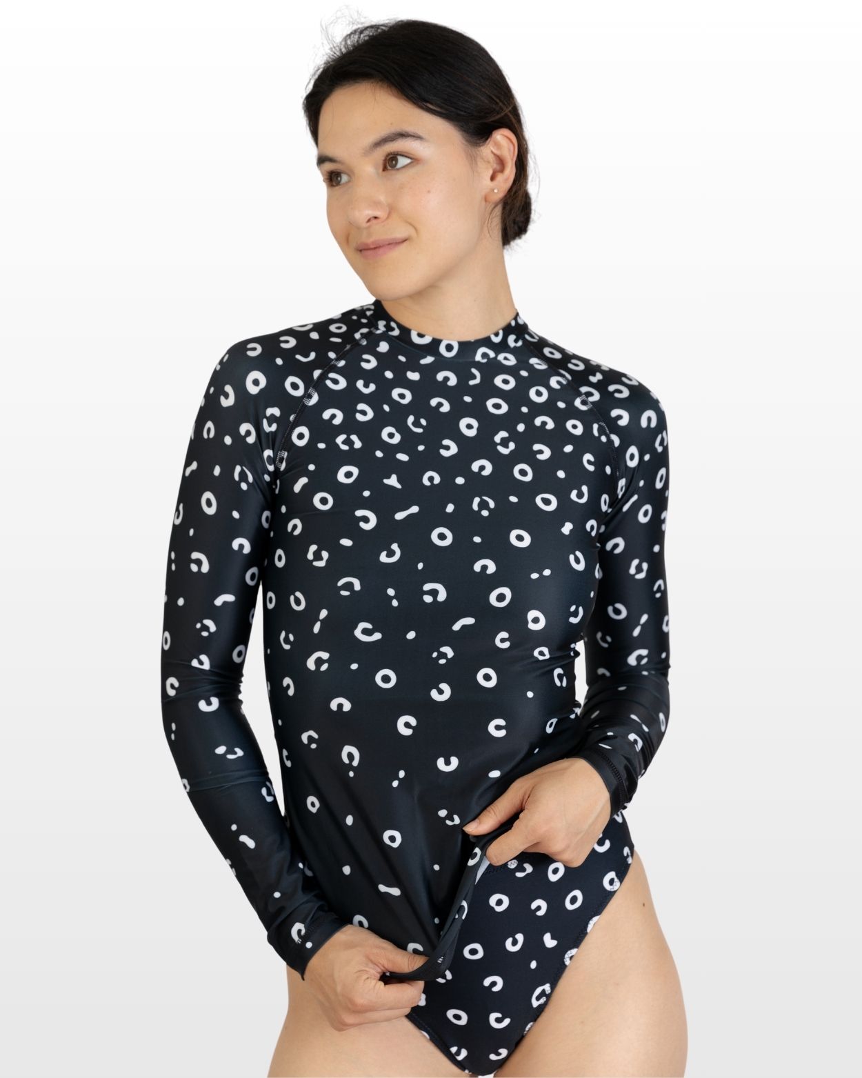 spotted eagle ray rash guard