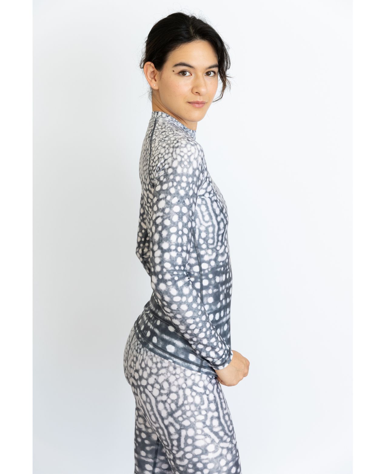whale shark dive skin rash guard
