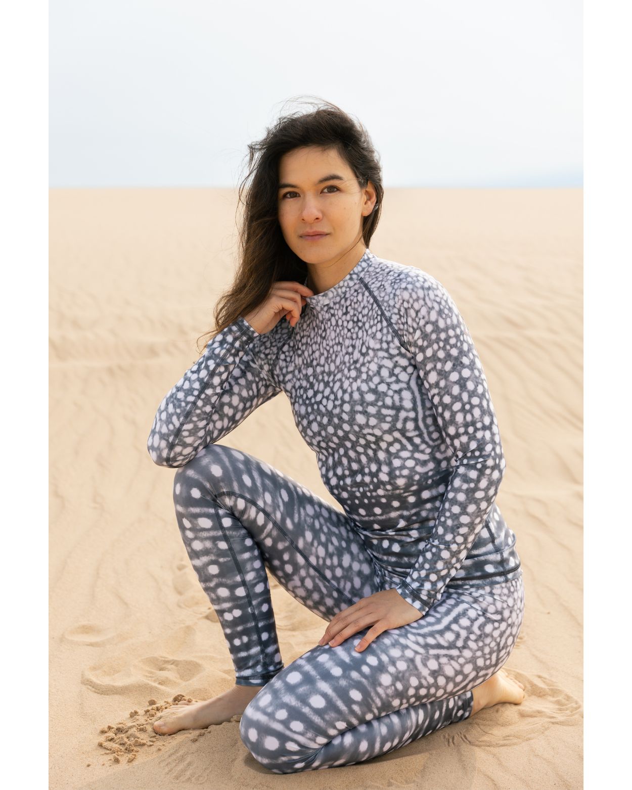 whale shark rash guard