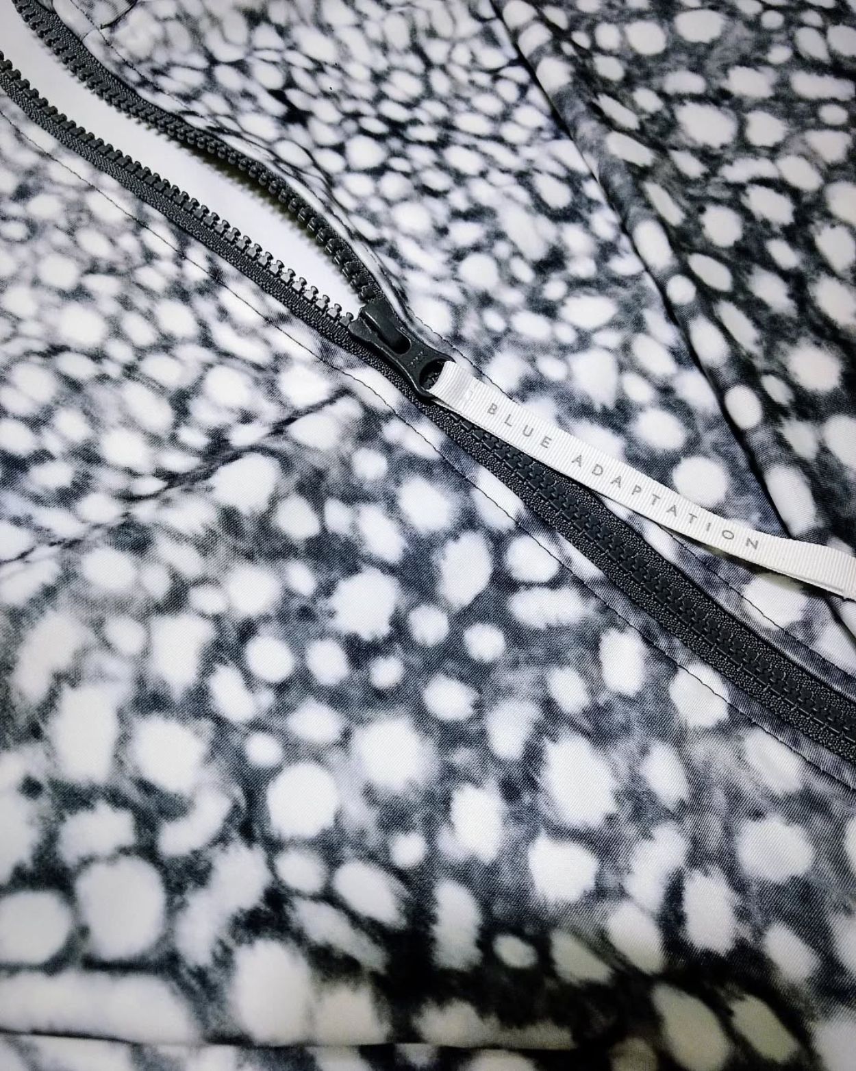 whale shark front zip swimsuit