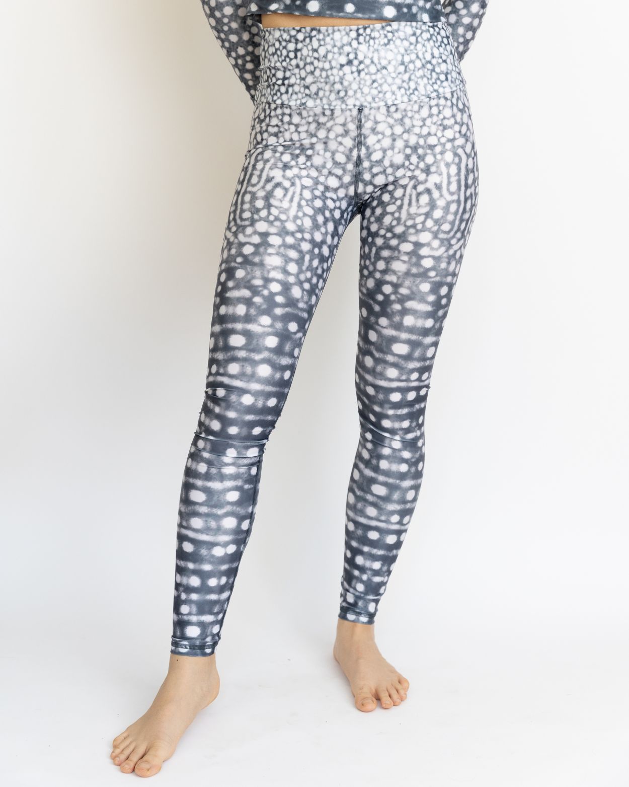 realistic whale shark leggings