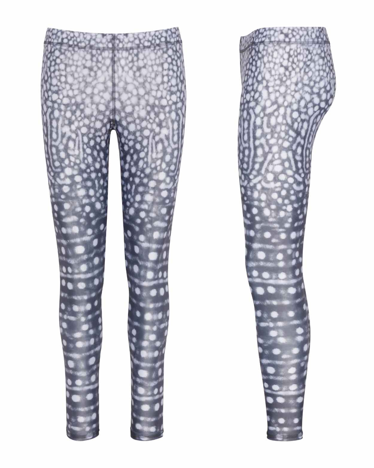 whale shark dive leggings