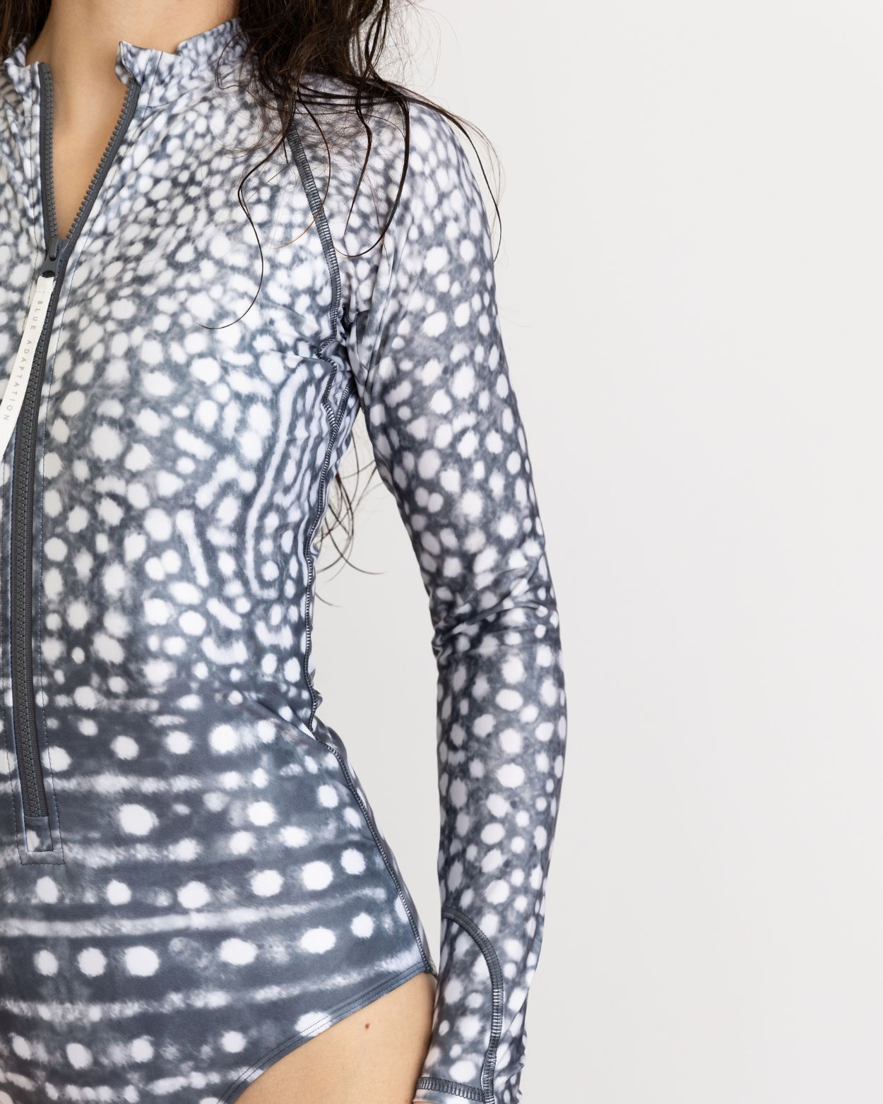 whale shark long sleeve swimsuit