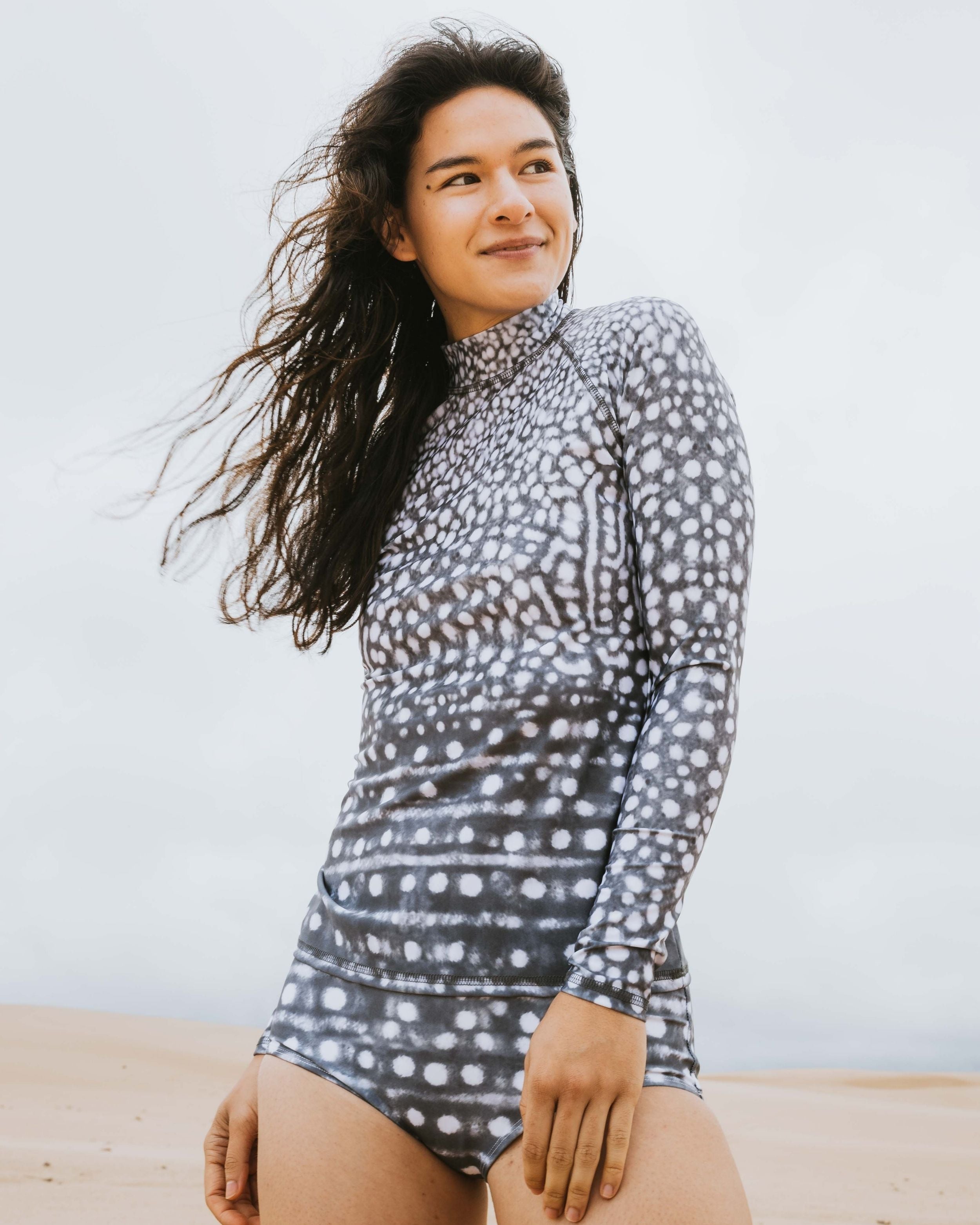 Women's Whale Shark Surf Rash Guard