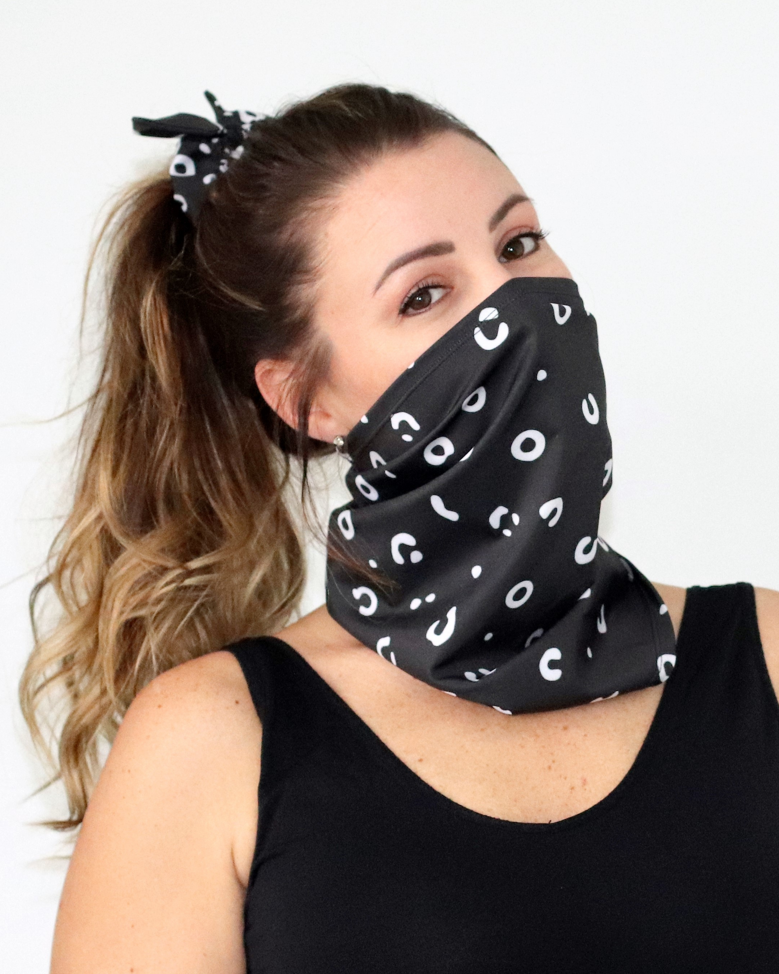 spotted eagle ray sun mask
