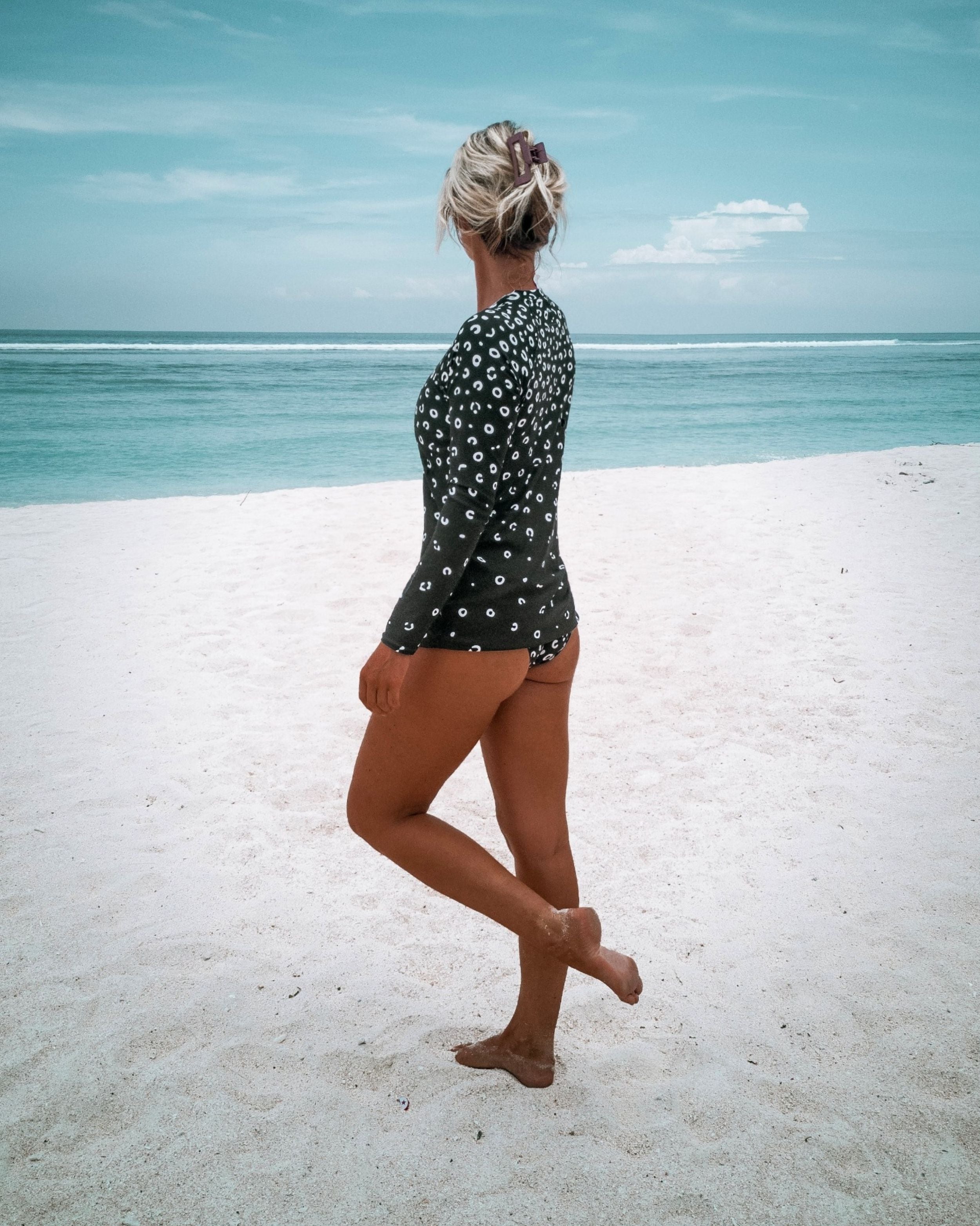 Spotted Eagle Ray Sun Suit Rash Guard