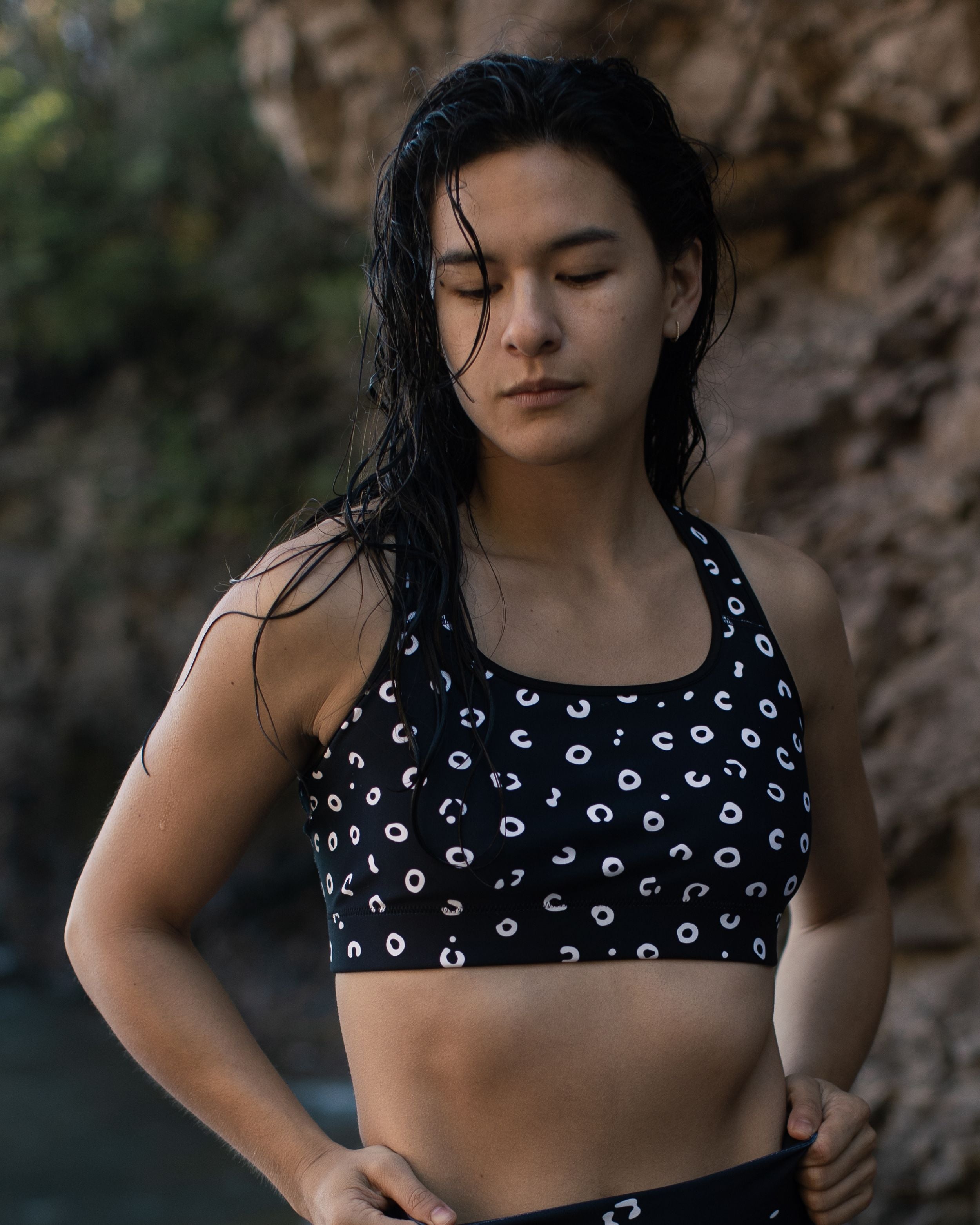 Spotted Eagle Ray Swim Bra