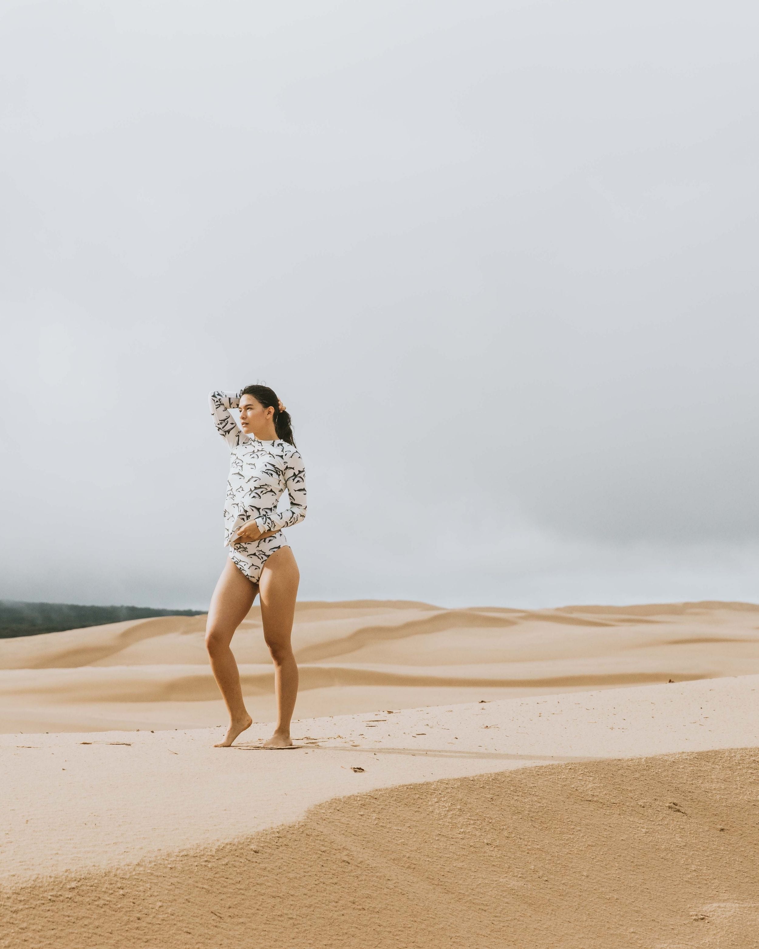 one piece rashguard swimsuit