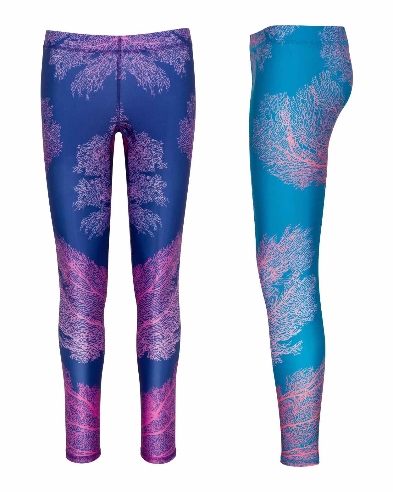 Coral Reef Sea Fan Leggings Scuba Dive Surf Swim SUP