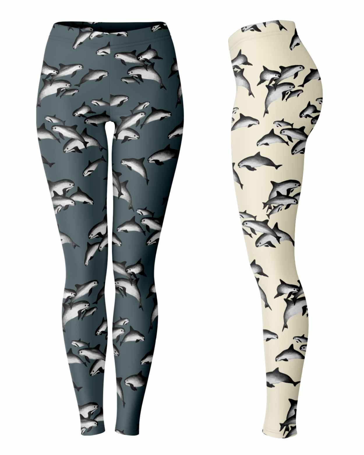 porpoise dolphin legging