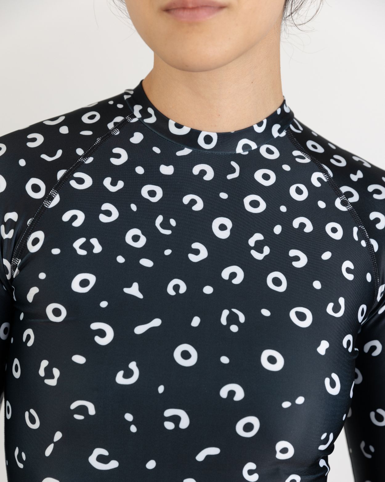 spotted eagle ray rash guard