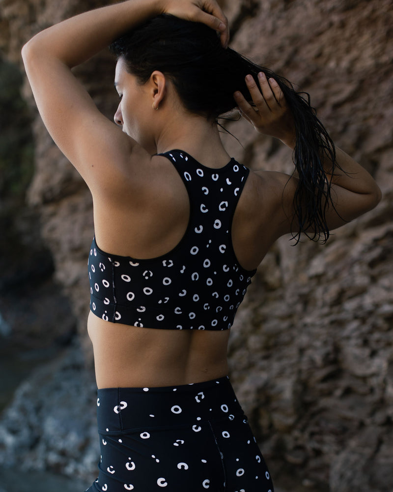 Spotted Eagle Ray Sports Bra
